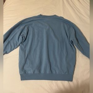 Brandy Melville Oversized Erica Crewneck - Blue